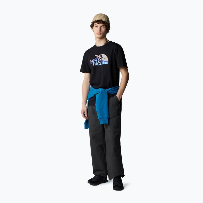 Vyriški marškinėliai The North Face Mountain Line Tee tnf black 2