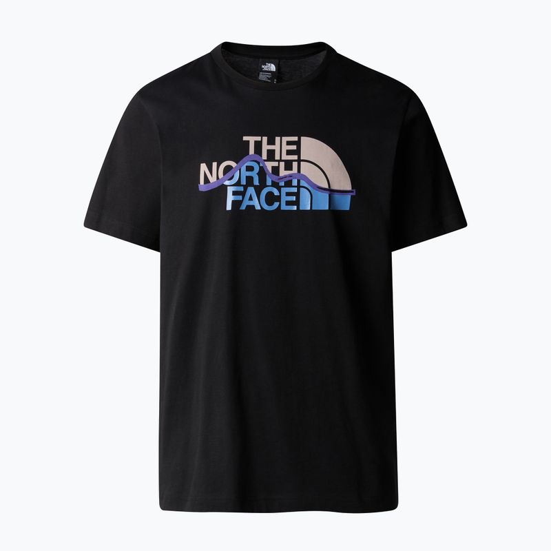 Vyriški marškinėliai The North Face Mountain Line Tee tnf black 4