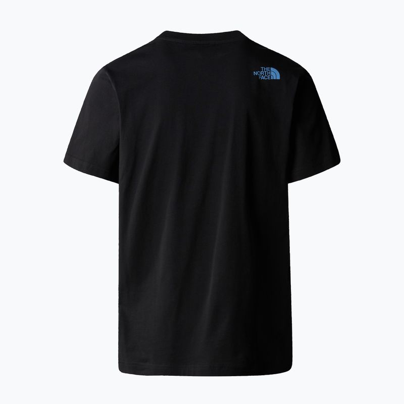Vyriški marškinėliai The North Face Mountain Line Tee tnf black 5