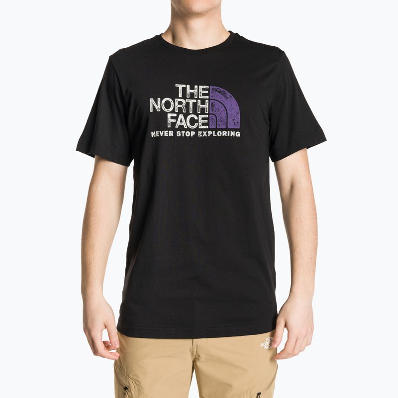 Vyriški marškinėliai The North Face Rust 2 black