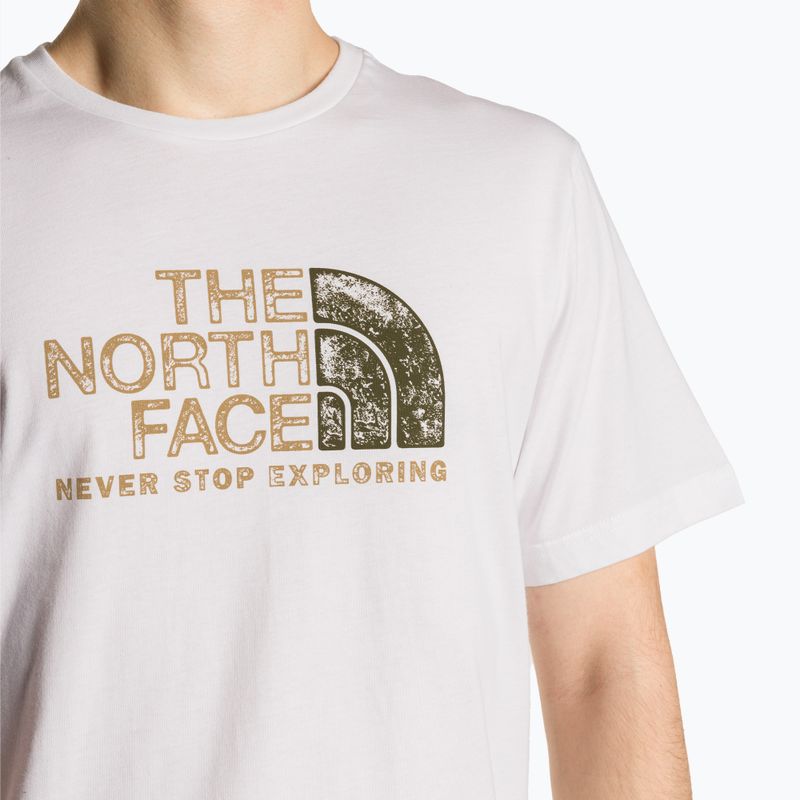 Vyriški marškinėliai The North Face Rust 2 white 3