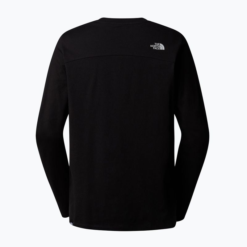 Moteriški marškinėliai ilgomis rankovėmis The North Face Simple Dome black 5