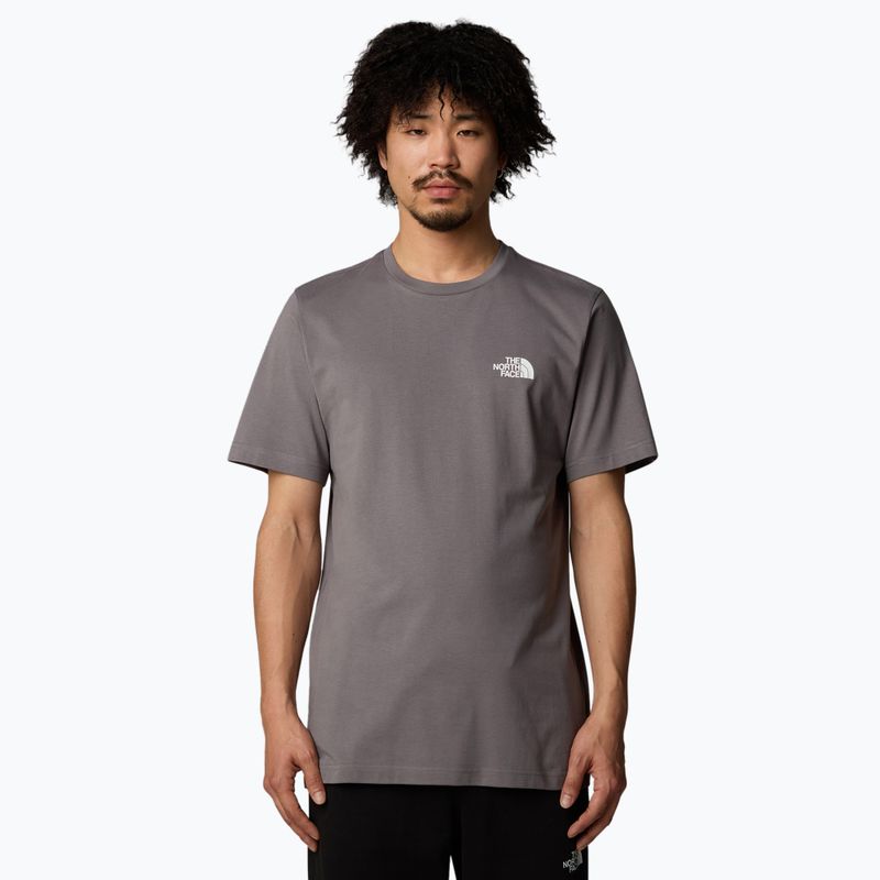 Vyriški marškinėliai The North Face Simple Dome Tee smoked pearl 3