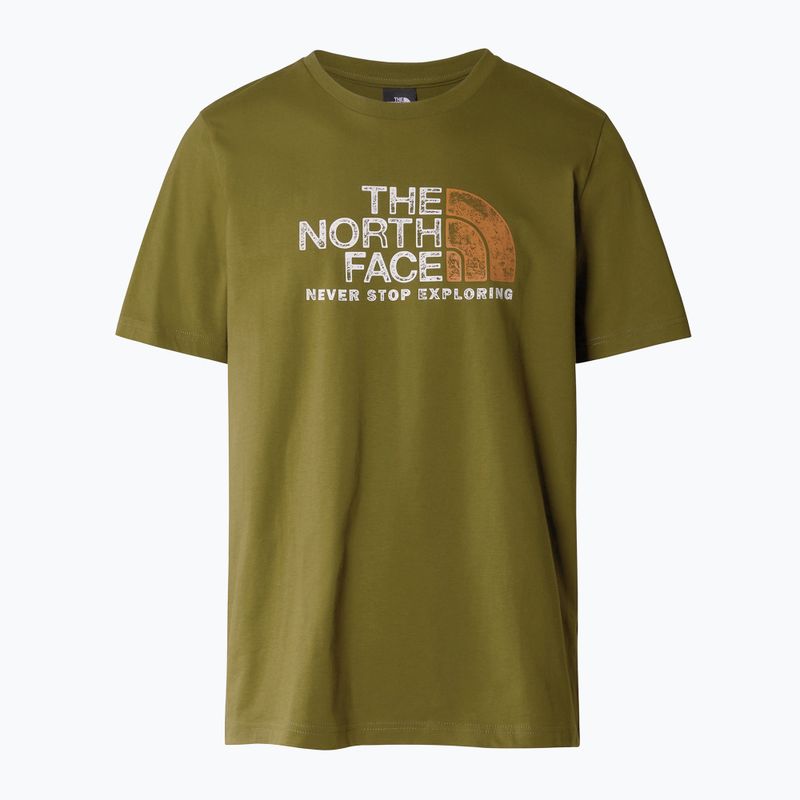 Vyriški marškinėliai The North Face Rust 2 forest olive 4