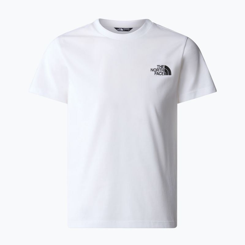 Vaikiški marškinėliai The North Face Simple Dome white