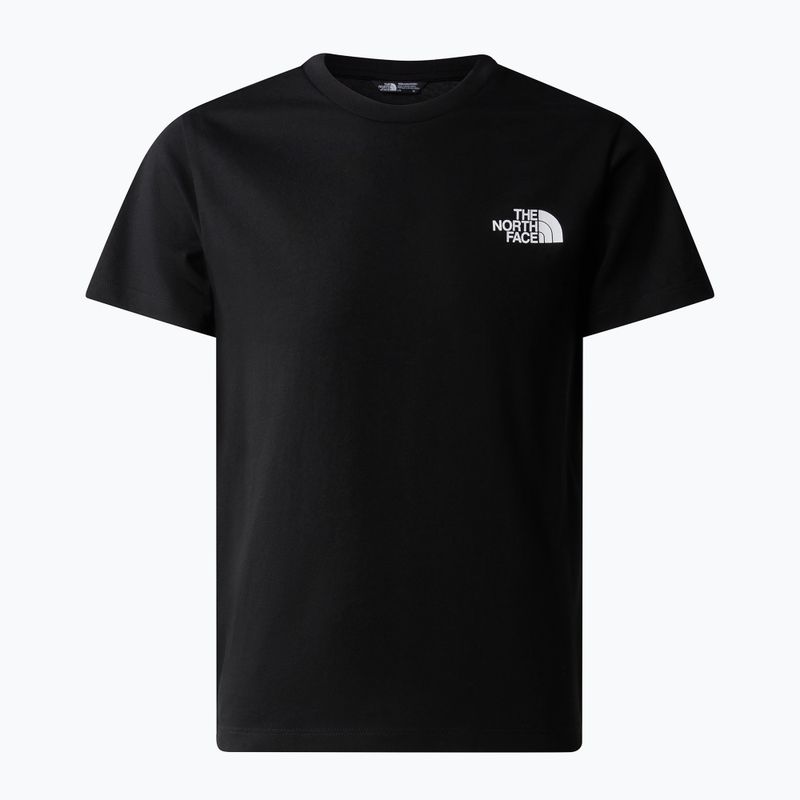 Vaikiški marškinėliai The North Face Simple Dome black