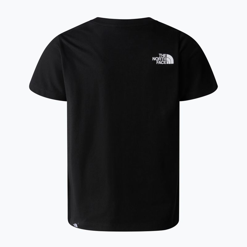 Vaikiški marškinėliai The North Face Simple Dome black 2