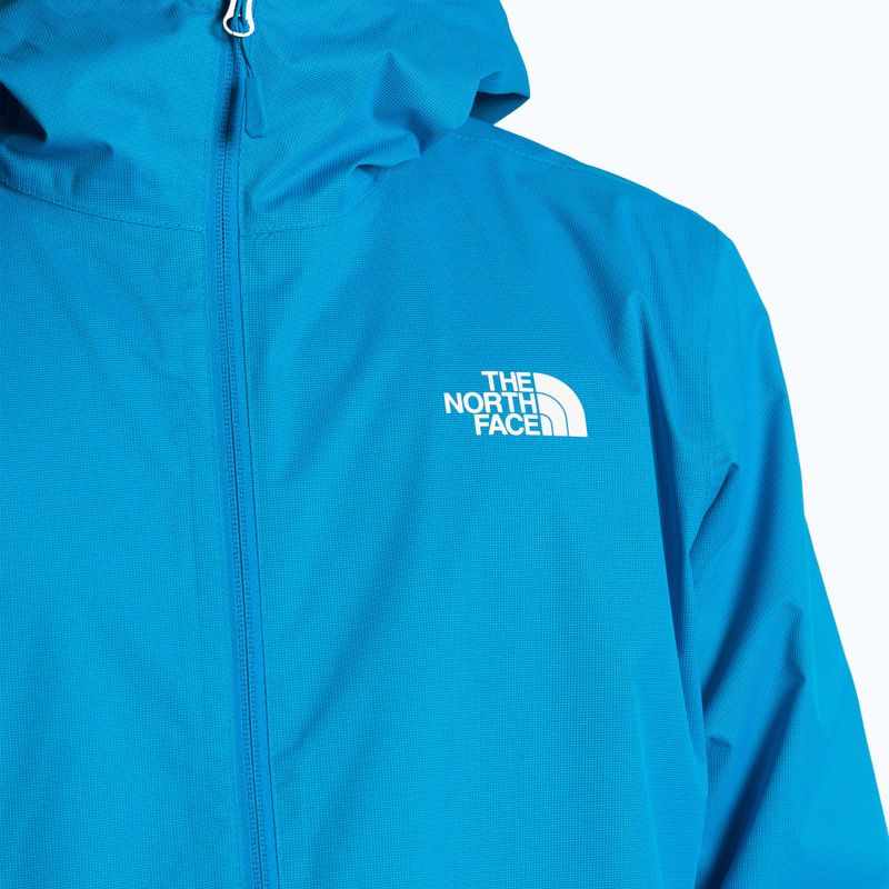 Vyriška striukė nuo lietaus The North Face Quest skyline blue black heath 3