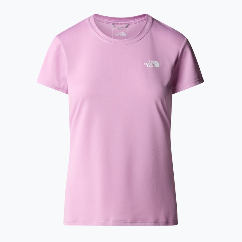 Moteriški žygio marškinėliai The North Face Reaxion Amp Crew mineral purple