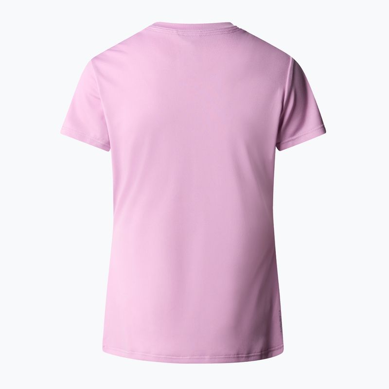Moteriški žygio marškinėliai The North Face Reaxion Amp Crew mineral purple 2