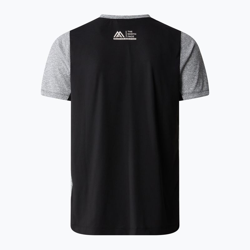 Vyriški žygių marškinėliai The North Face Ma Lab anthracite grey white h 2