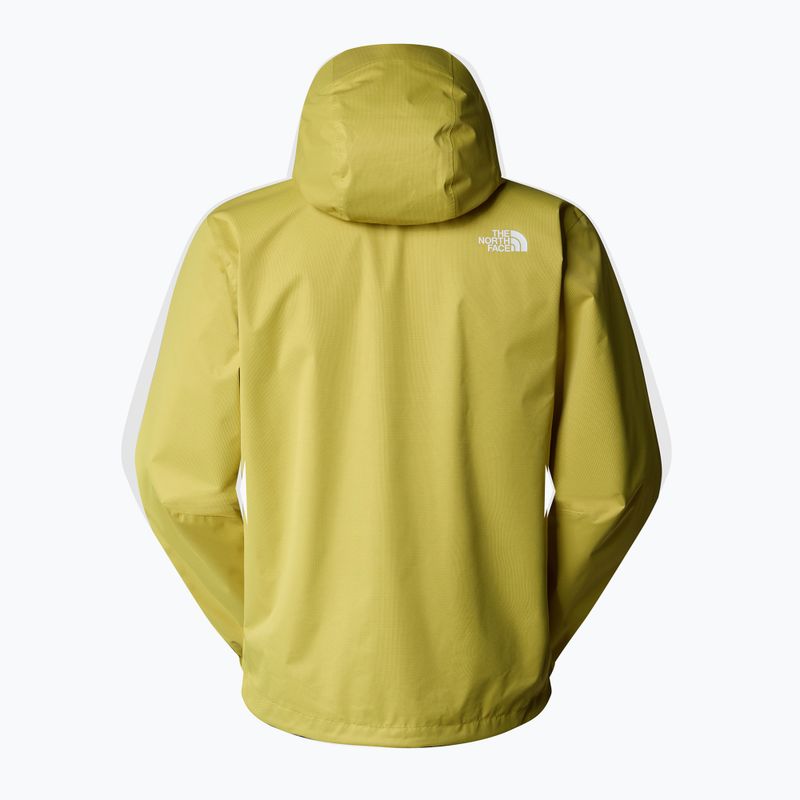 Vyriška striukė nuo lietaus The North Face Quest yellow silt black heath 6