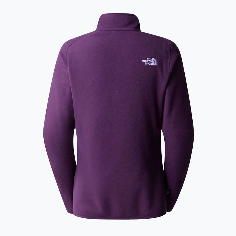 Moteriškas fliso džemperis The North Face 100 Glacier 1/4 Zip black currant Ppurple 2