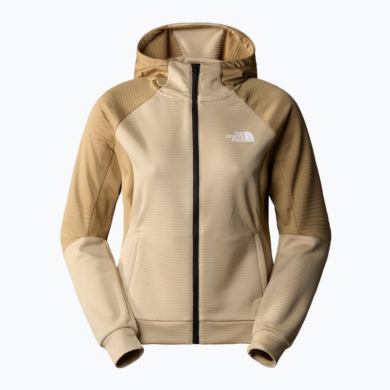 Moteriškas žygio džemperis The North Face MA Full Zip granite sand/kelp tan