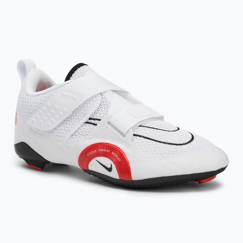 Nike Superrep Cycle 2 balti/raudoni pikantiški spinningo batai