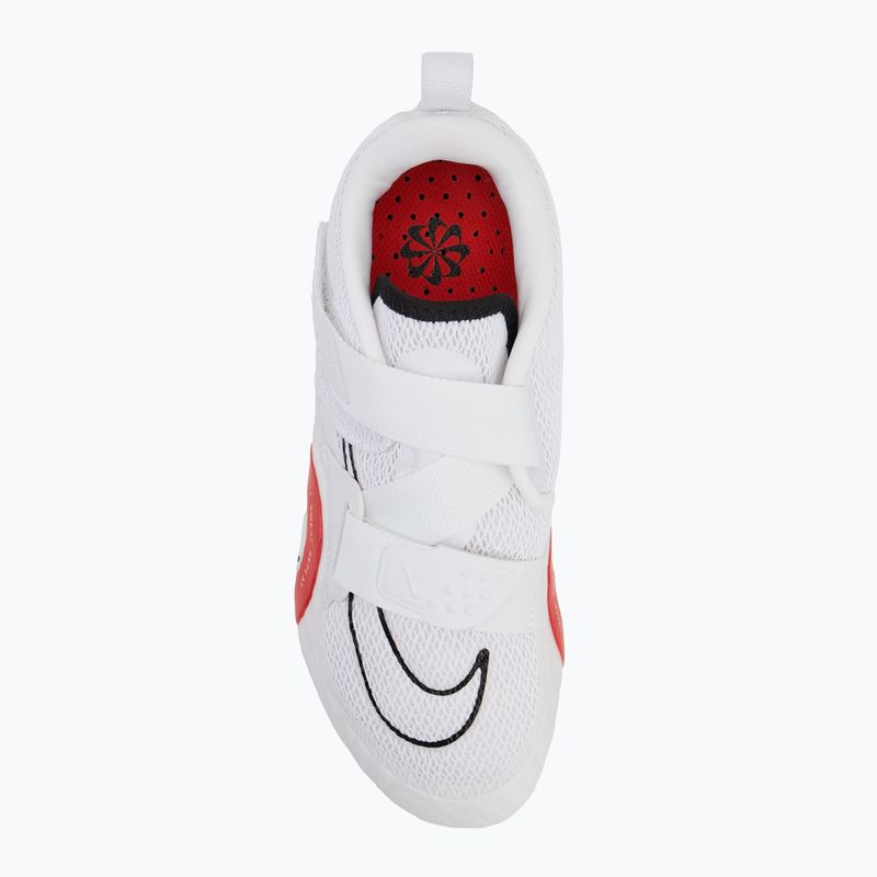 Nike Superrep Cycle 2 balti/raudoni pikantiški spinningo batai 5