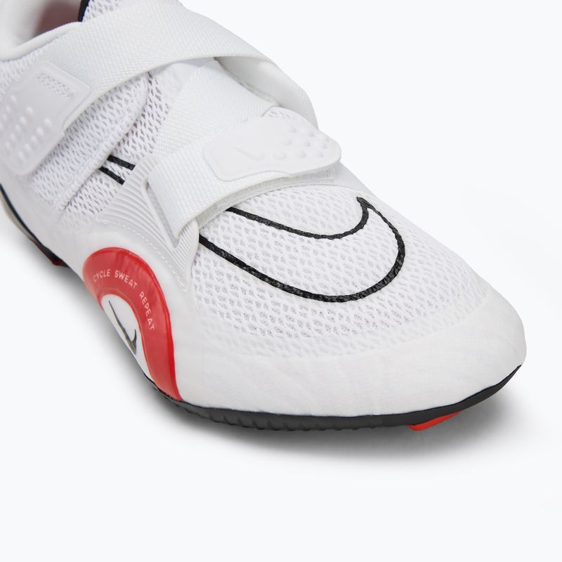 Nike Superrep Cycle 2 balti/raudoni pikantiški spinningo batai 7