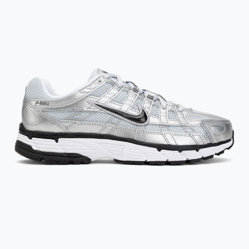 Moteriški batai Nike P-6000 white/metallic silver/black 2