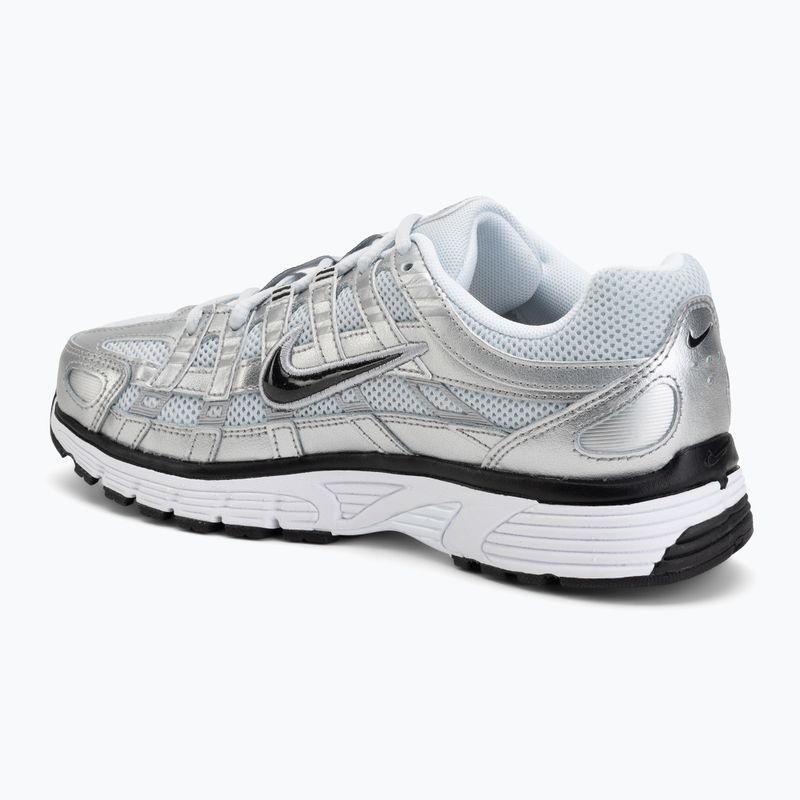 Moteriški batai Nike P-6000 white/metallic silver/black 3