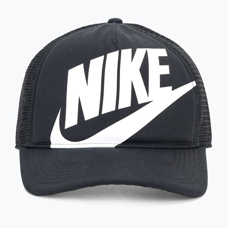 Vaikiška kepuraitė su snapeliu Nike Rise Structured Trucker black / black / white 2