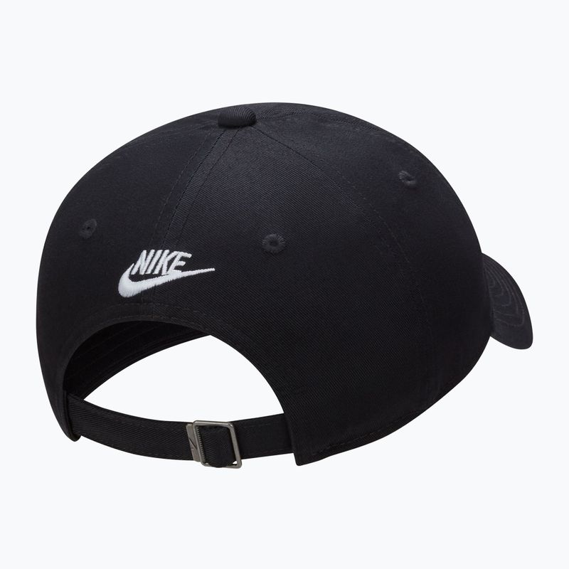 Kepurė su snapeliu Nike Club Unstructured JDI black/white 6