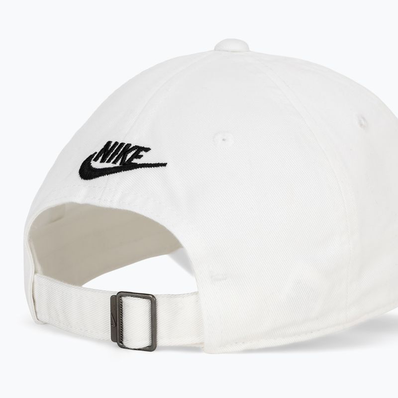 Kepurė su snapeliu Nike Club Unstructured JDI white/black 4