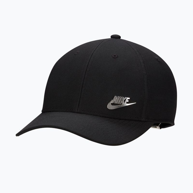 Kepurė su snapeliu Nike Dri-Fit Club black/metallic silver
