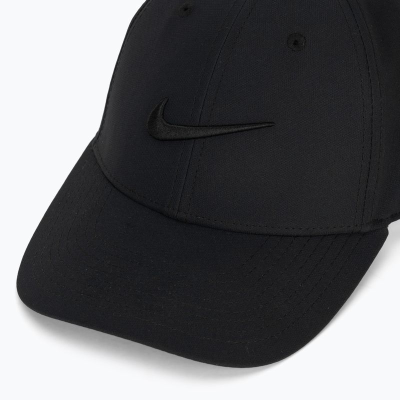 Nike Dri-FIT Club beisbolo kepuraitė juoda/juoda 3