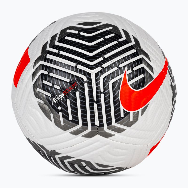 Futbolo kamuolys Nike Academy white/black/bright crimson dydis 4 2