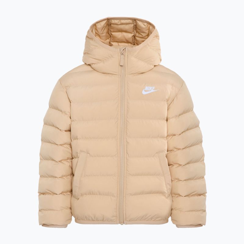 Vaikiška striukė Nike Sportswear Lightweight Synthetic Fill sanddrift/sanddrift/white