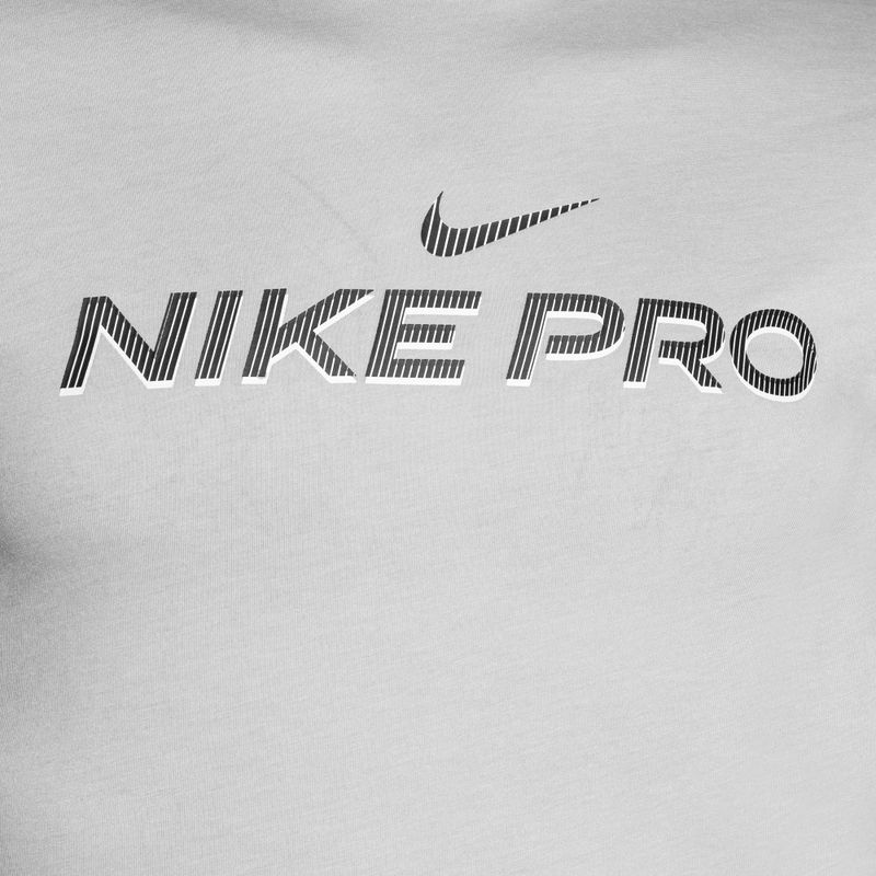 Vyriški treniruočių marškinėliai Nike Dri-Fit Fitness light smoke grey 3