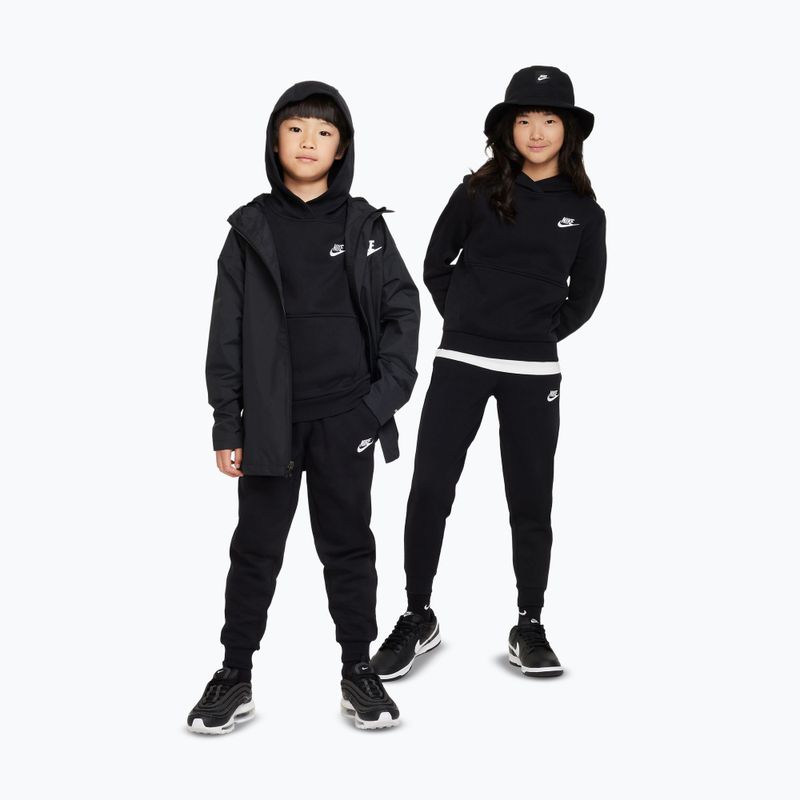 Vaikiškas džemperis Nike Sportswear Club Fleece black/white 2