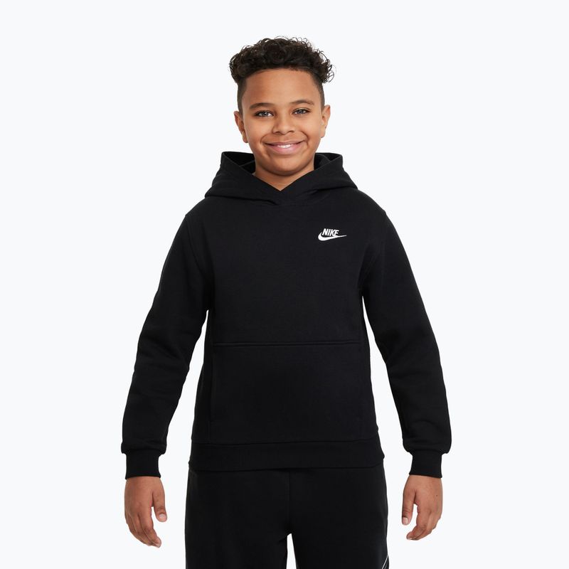 Vaikiškas džemperis Nike Sportswear Club Fleece black/white 5
