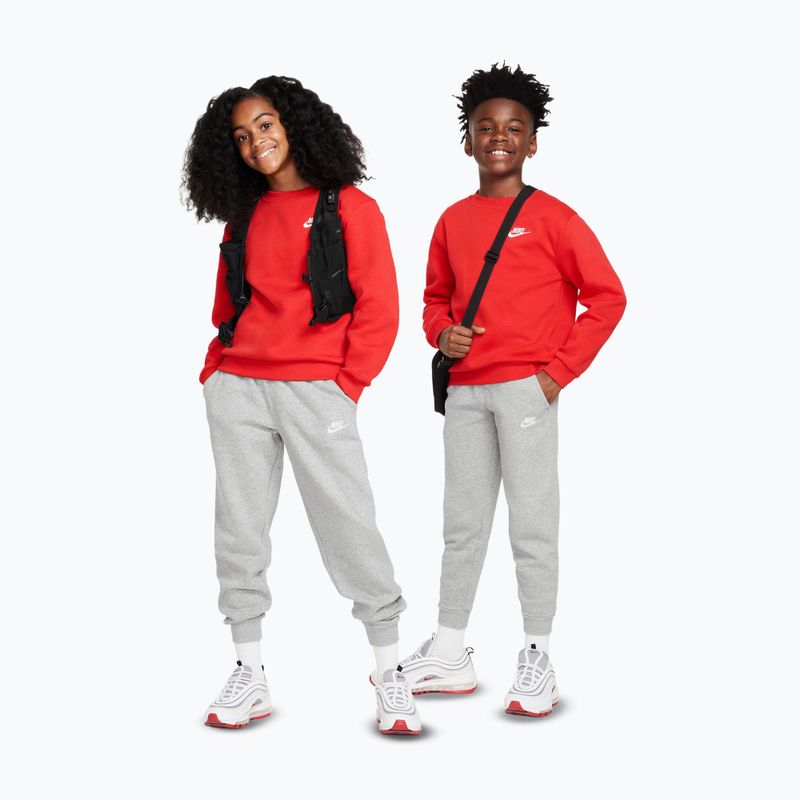 Vaikiškos kelnės Nike Sportswear Club Fleece dark grey heather/base grey/white 2