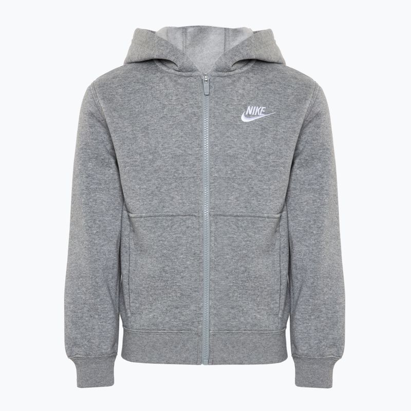 Vaikiškas sportinis kostiumas Nike Sportswear dark gray heather/ white 2