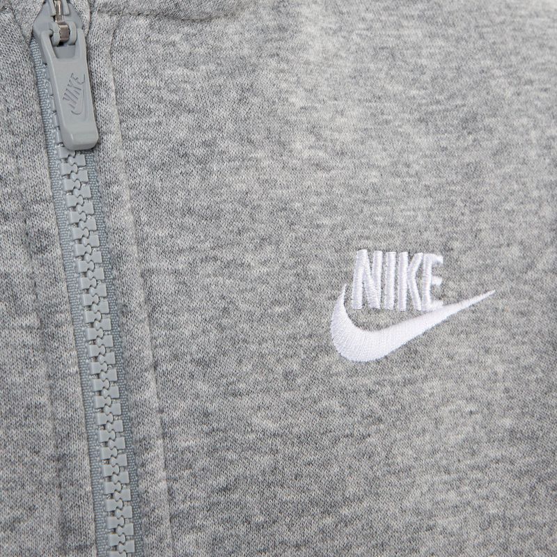 Vaikiškas sportinis kostiumas Nike Sportswear dark gray heather/ white 4