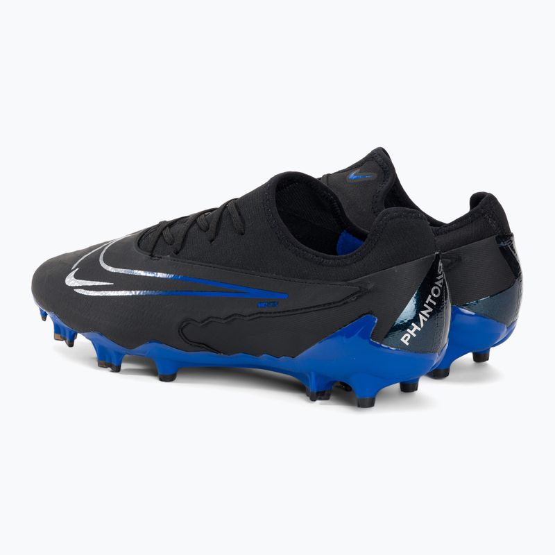 "Nike Phantom GX Pro FG" futbolo bateliai juodi/chromuoti/hiper royal 3