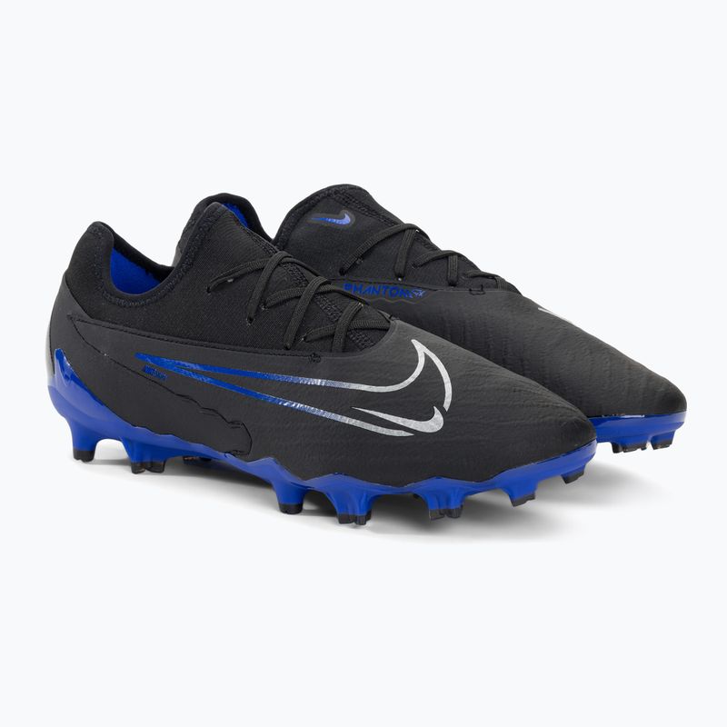 "Nike Phantom GX Pro FG" futbolo bateliai juodi/chromuoti/hiper royal 4