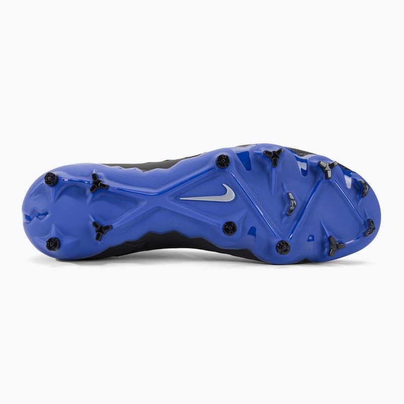 "Nike Phantom GX Pro FG" futbolo bateliai juodi/chromuoti/hiper royal 5