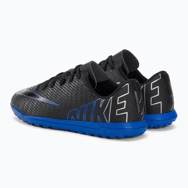 Vaikiški futbolo bateliai Nike JR Mercurial Vapor 15 Club TF black/chrome/hyper real 3