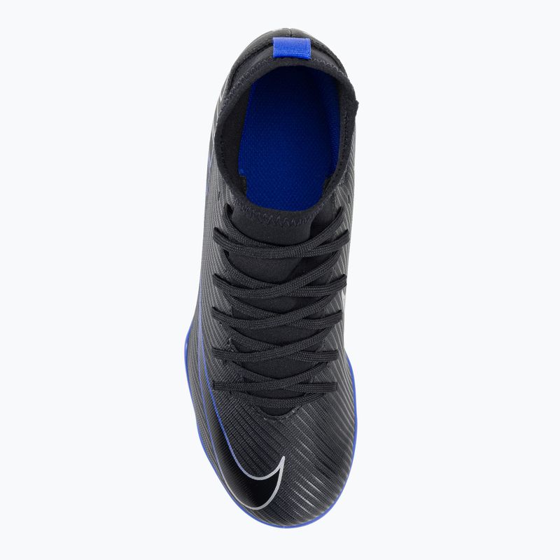 Vaikiški futbolo bateliai Nike JR Mercurial Superfly 9 Club FG/MG black/chrome/hyper real 6