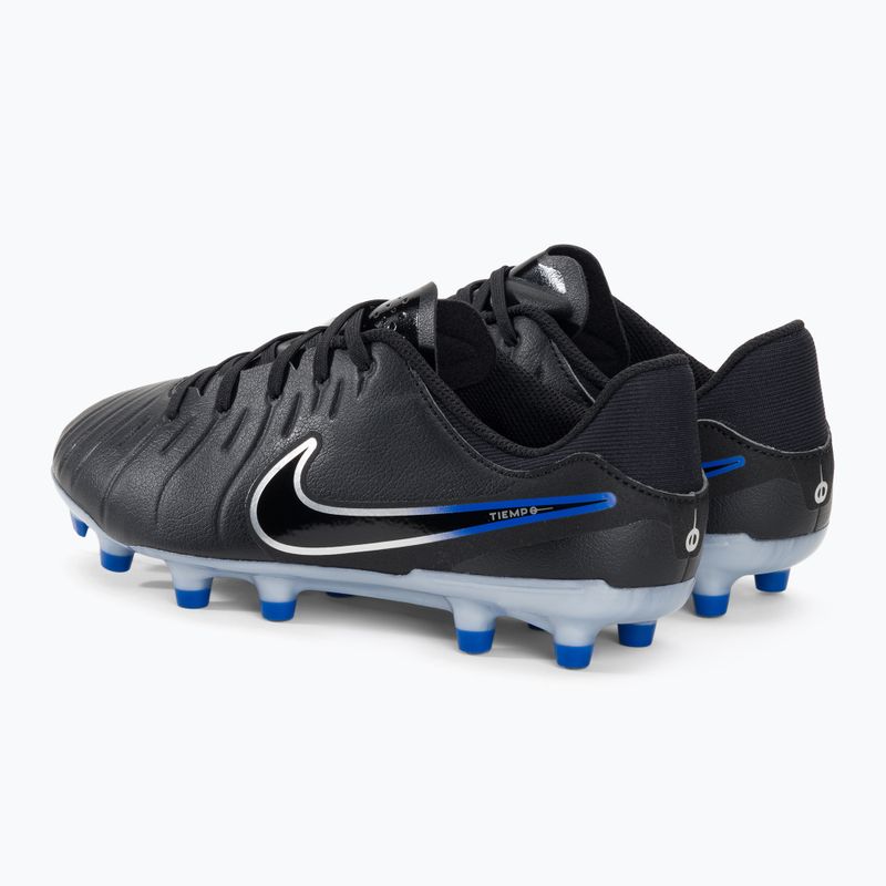 Vaikiški futbolo bateliai Jr Legend 10 Academy FG/MG black/chrome/hyper real 3