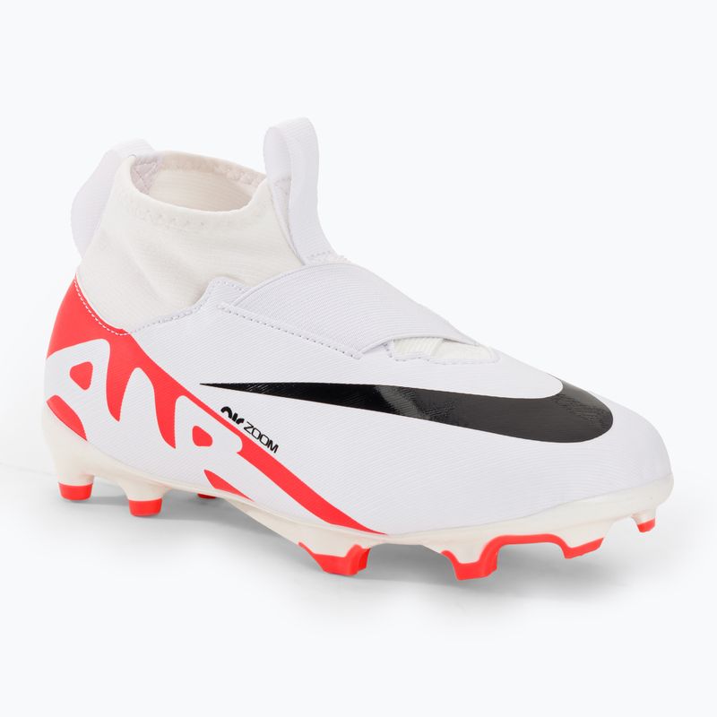 Vaikiški futbolo bateliai Nike JR Zoom Mercurial Superfly 9 Academy FG/MG bright crimson/black/white