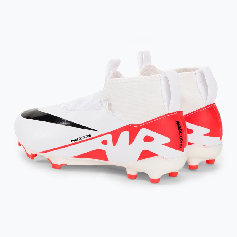 Vaikiški futbolo bateliai Nike JR Zoom Mercurial Superfly 9 Academy FG/MG bright crimson/black/white 3