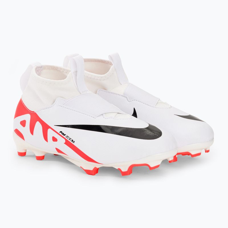 Vaikiški futbolo bateliai Nike JR Zoom Mercurial Superfly 9 Academy FG/MG bright crimson/black/white 4