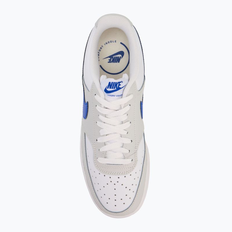 Vyriški batai Nike Court Vision Low photon dust/white/racer blue 5