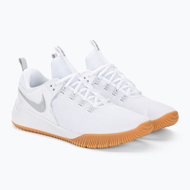 Tinklinio bateliai Nike Air Zoom Hyperace 2 LE white/metalic silver white 4