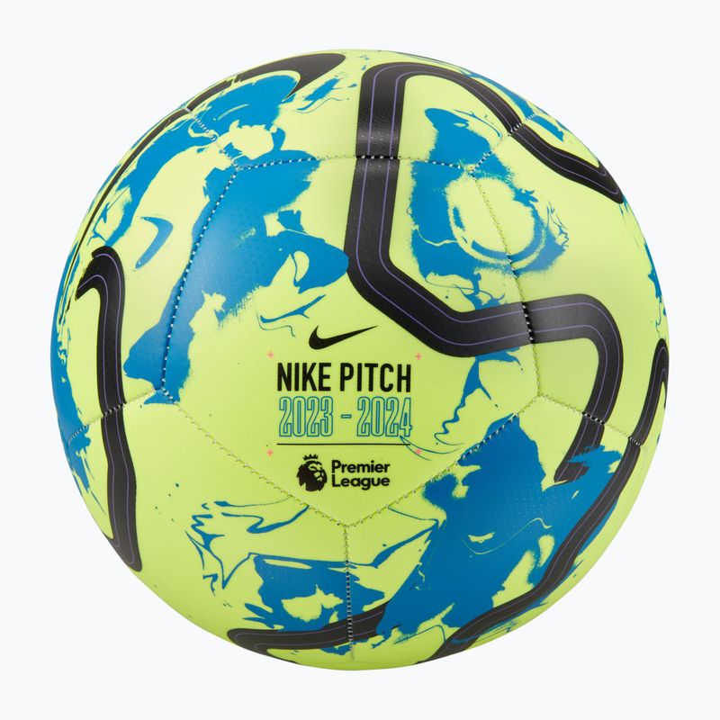 Futbolo kamuolys Nike Premier League Pitch volt/blue nebula/black dydis 5 6