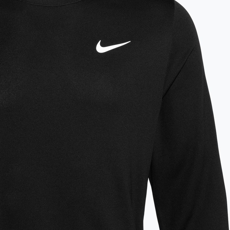 Vyriški bėgimo marškinėliai ilgomis rankovėmis Nike Miler Dri-Fit UV black 3