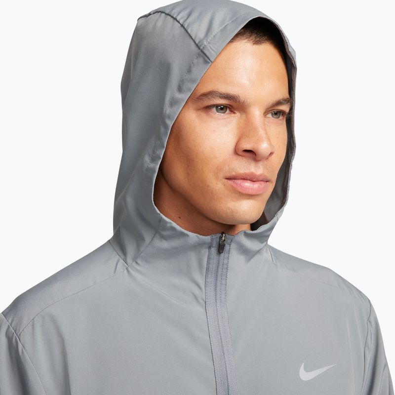 Vyriška striukė Nike Form Dri-Fit smoke grey 5